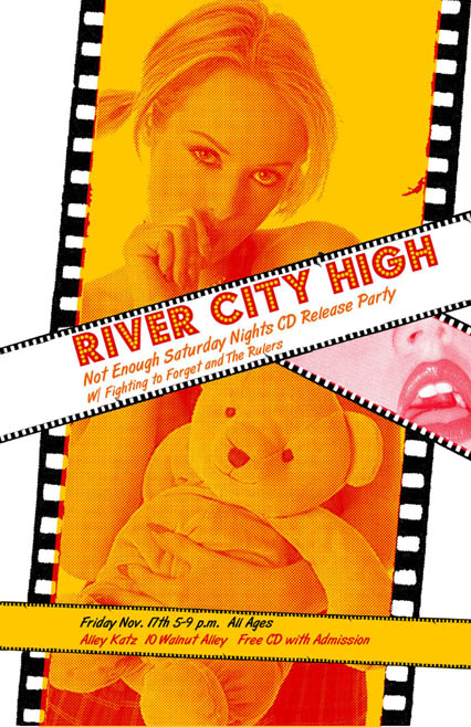 Rob Sheley - Posters - River City High CD Release Party Rob Sheley - Posters - River City High CD Release Party